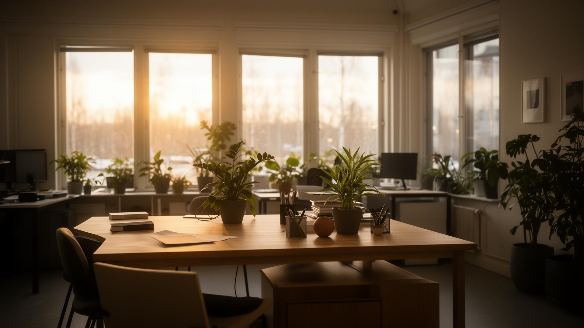 Suomalainen toimistoympäristö